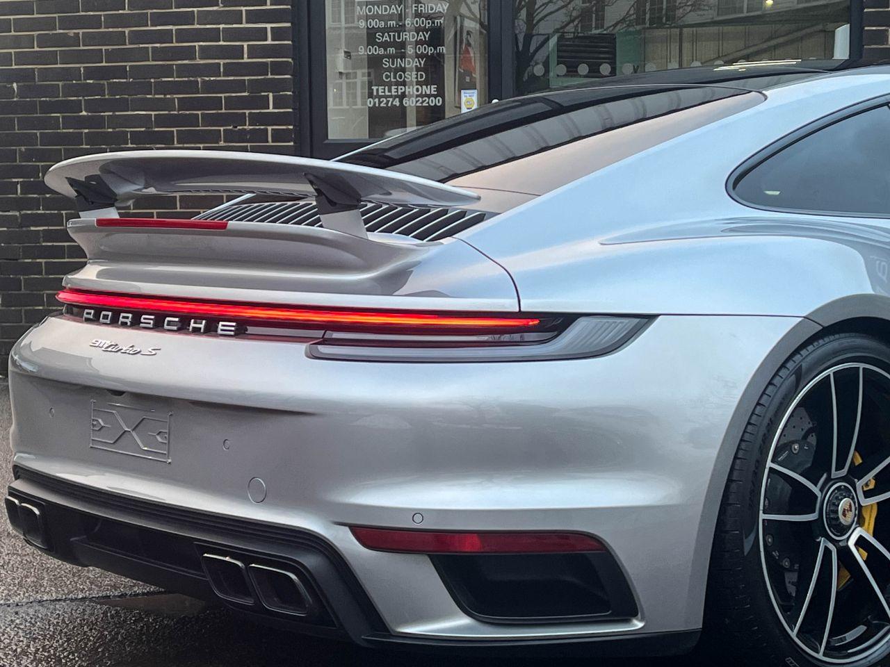 Porsche 911 3.7 992 Turbo S Coupe PDK 650ps Coupe Petrol Gt Silver Metallic