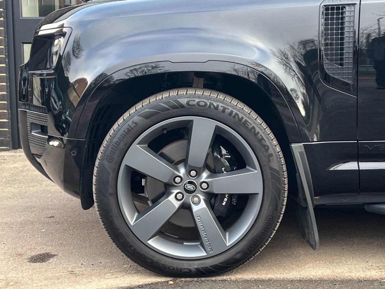 Land Rover Defender 90 P525 5.0 V8 4WD Auto Estate Petrol Santorini Black Metallic