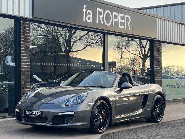 Porsche Boxster 981 3.4 S PDK Convertible Petrol Agate Grey Metallic