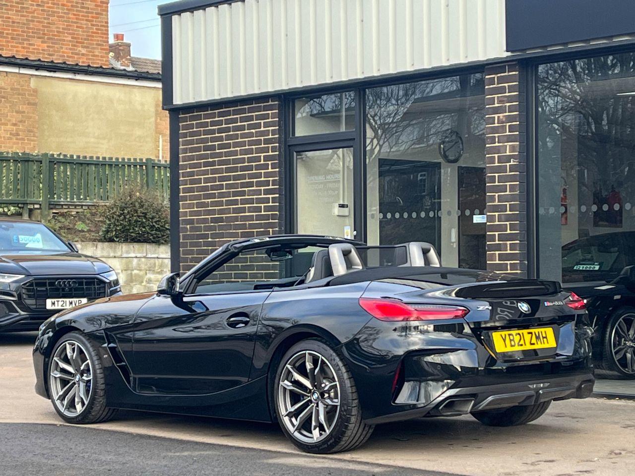 BMW Z4 M40i 3.0 sDrive Auto 340ps Convertible Petrol Black Sapphire Metallic