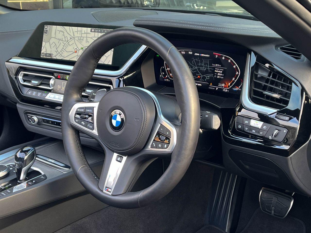 BMW Z4 M40i 3.0 sDrive Auto 340ps Convertible Petrol Black Sapphire Metallic