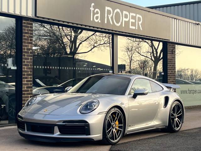 Porsche 911 3.7 992 Turbo S Coupe PDK 650ps Coupe Petrol Gt Silver Metallic
