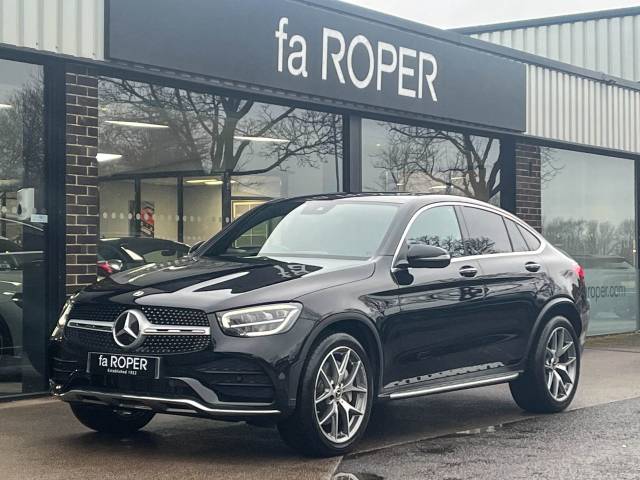 Mercedes-Benz GLC Coupe 2.0 300 Coupe MHEV AMG Line Premium Plus 4MATIC 9G tronic Auto Coupe Petrol Obsidian Black Metallic