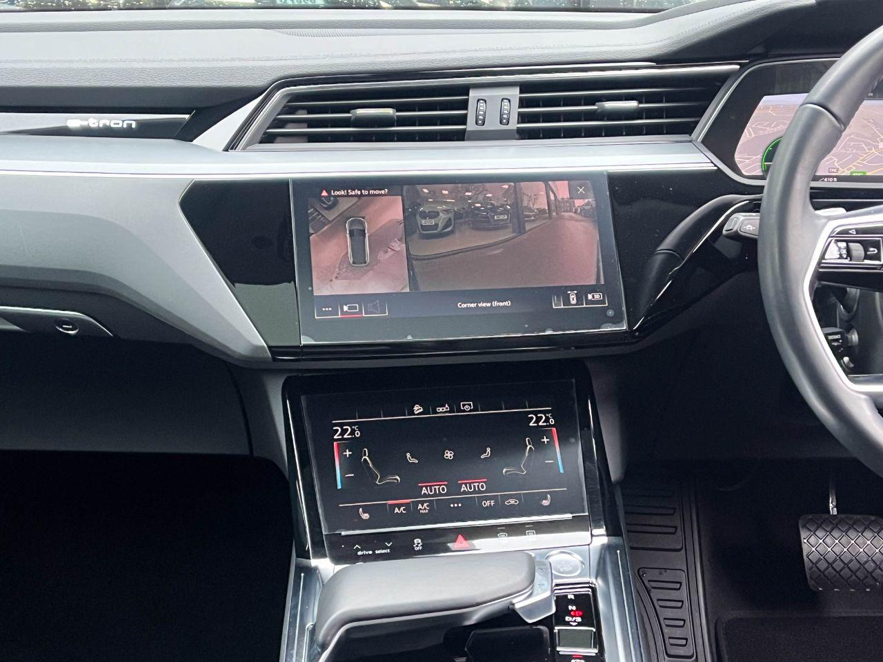 Audi E-tron 0.0 55 Launch Edition quattro SUV 95kWh Auto Estate Electric Glacier White Metallic