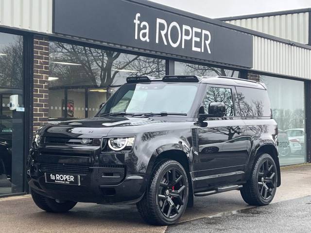 Land Rover Defender 90 URBAN 3.0 D200 MHEV Hard Top 4WD Auto 200ps Commercial Diesel Santorini Black Metallic