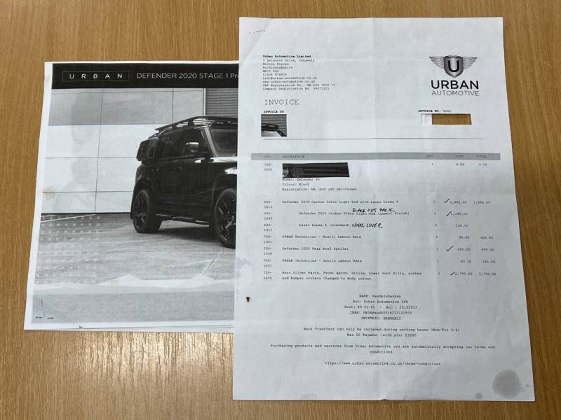 Land Rover Defender 90   Registered:2021(21)