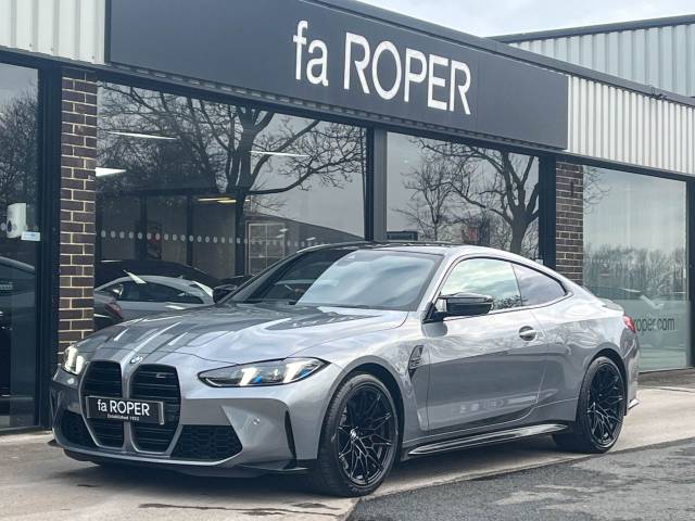 BMW M4 3.0 BiTurbo Competition xDrive LCI M Steptronic Auto 530ps Coupe Petrol Skyscraper Grey Metallic