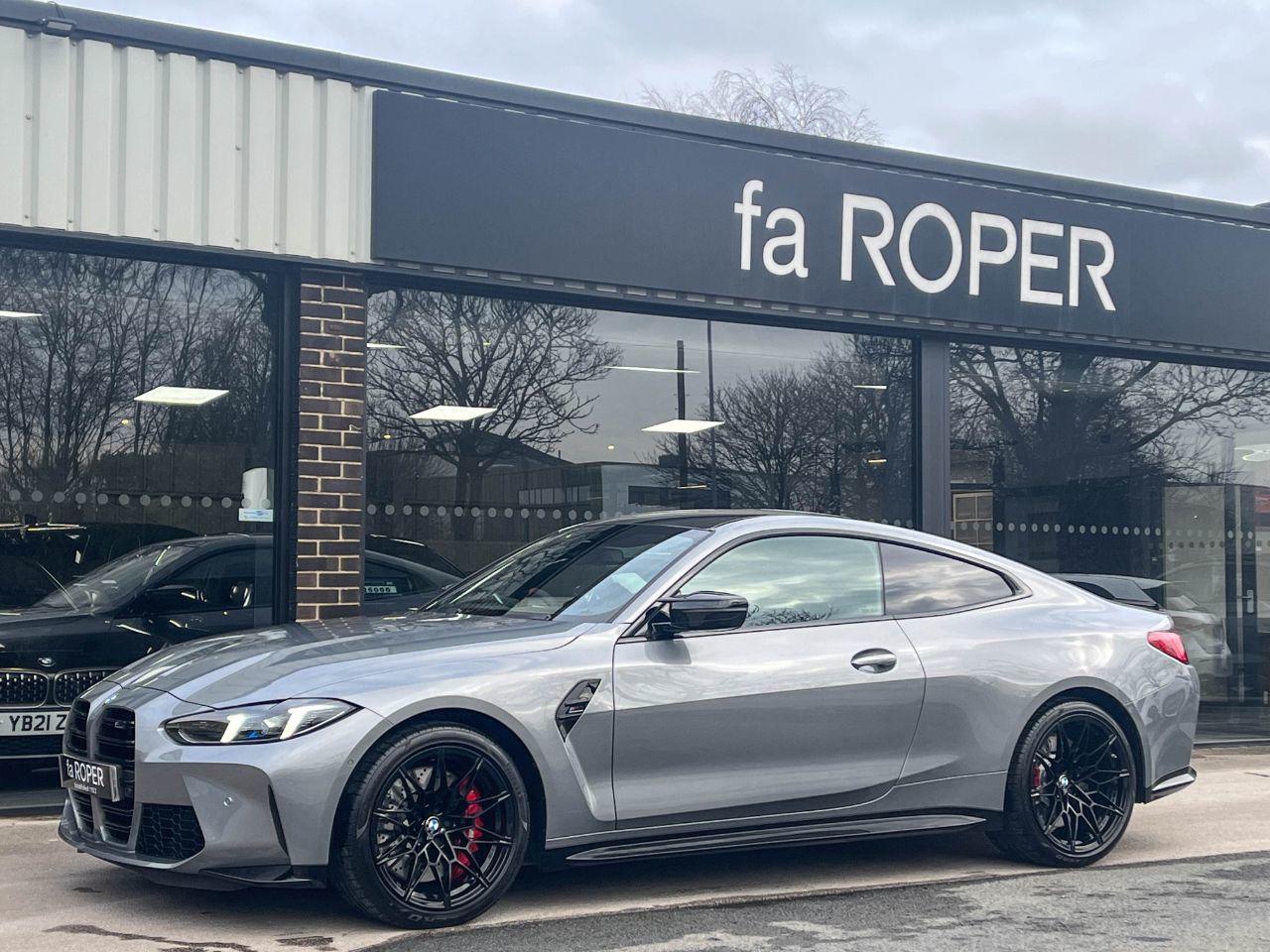 BMW M4 3.0 BiTurbo Competition xDrive LCI M Steptronic Auto 530ps Coupe Petrol Skyscraper Grey Metallic