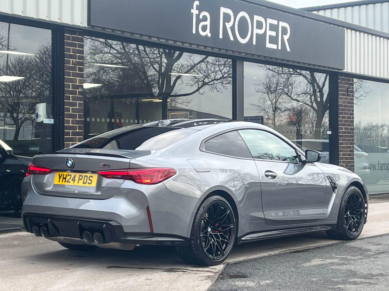 BMW M4 3.0 BiTurbo Competition xDrive LCI M Steptronic Auto 530ps Coupe Petrol Skyscraper Grey Metallic