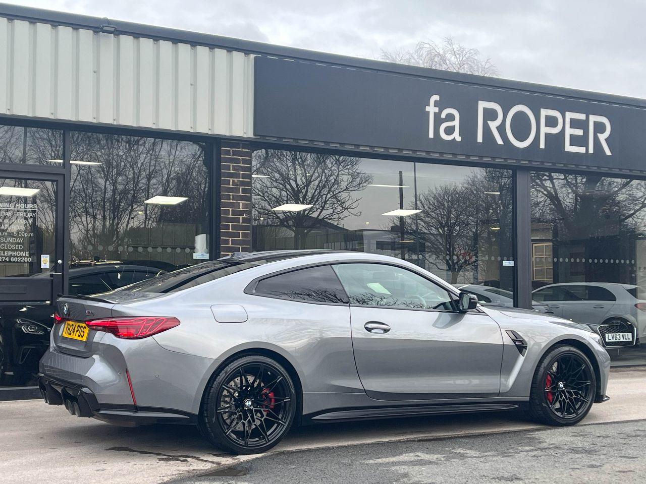 BMW M4 3.0 BiTurbo Competition xDrive LCI M Steptronic Auto 530ps Coupe Petrol Skyscraper Grey Metallic