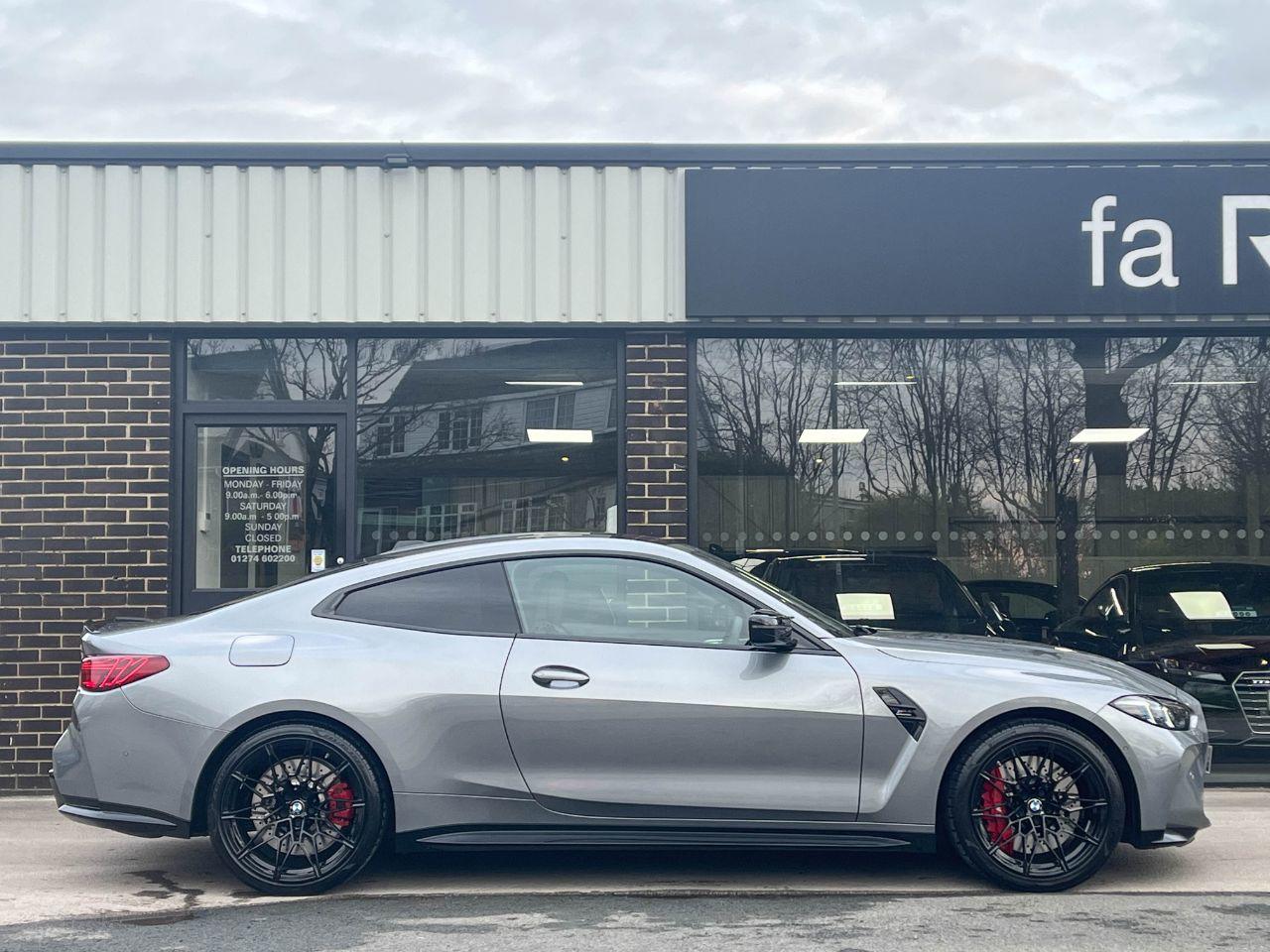 BMW M4 3.0 BiTurbo Competition xDrive LCI M Steptronic Auto 530ps Coupe Petrol Skyscraper Grey Metallic