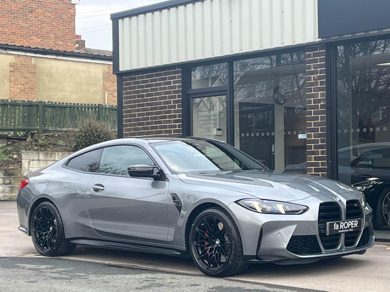 BMW M4 3.0 BiTurbo Competition xDrive LCI M Steptronic Auto 530ps Coupe Petrol Skyscraper Grey Metallic