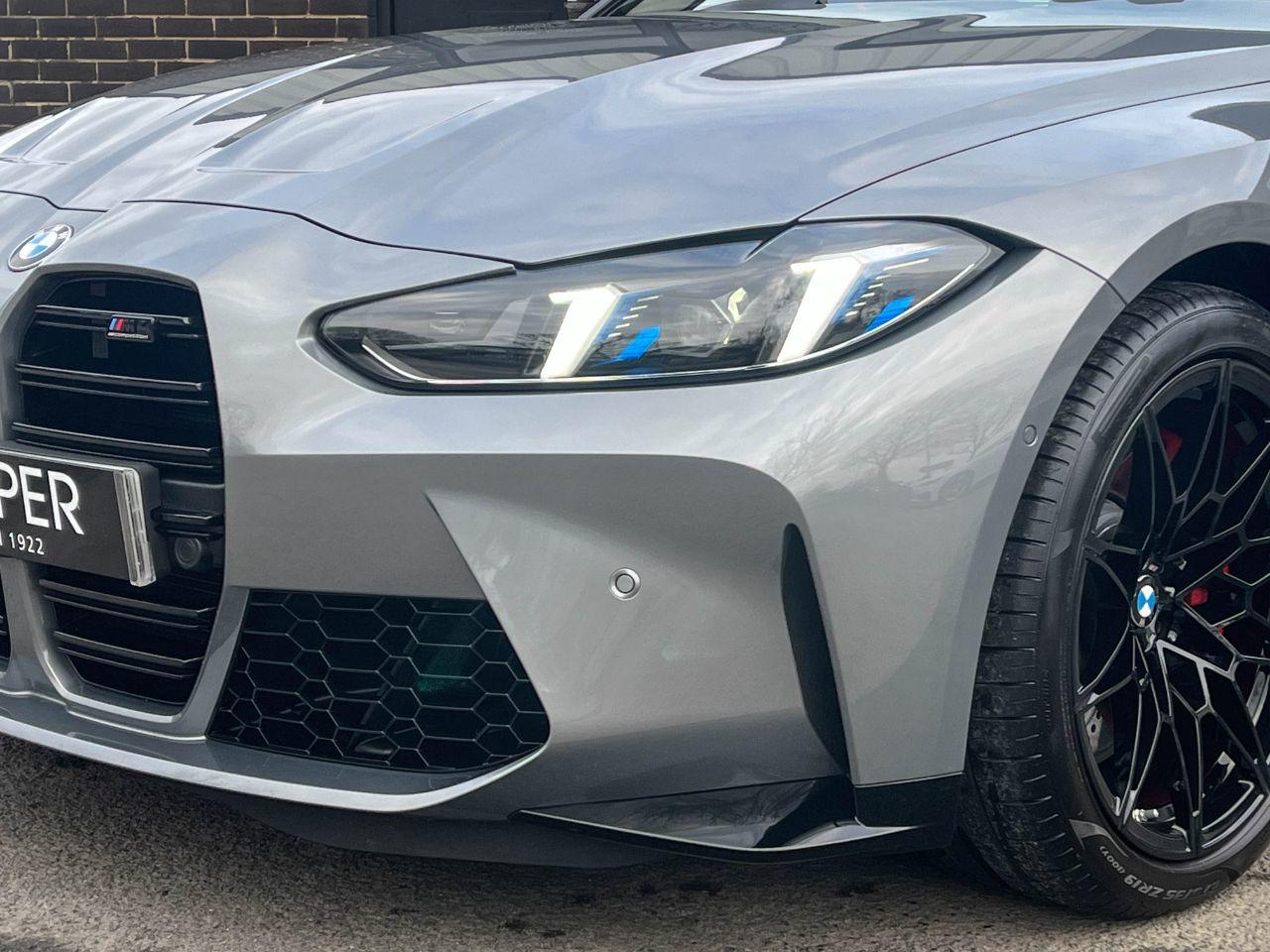 BMW M4 3.0 BiTurbo Competition xDrive LCI M Steptronic Auto 530ps Coupe Petrol Skyscraper Grey Metallic