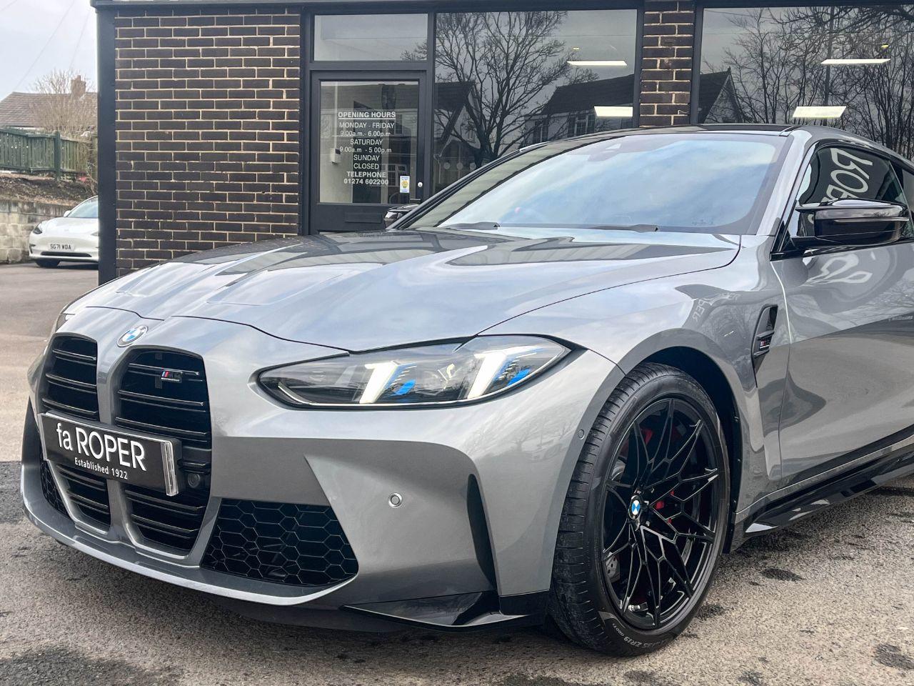 BMW M4 3.0 BiTurbo Competition xDrive LCI M Steptronic Auto 530ps Coupe Petrol Skyscraper Grey Metallic