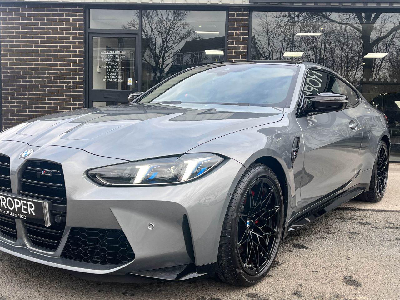BMW M4 3.0 BiTurbo Competition xDrive LCI M Steptronic Auto 530ps Coupe Petrol Skyscraper Grey Metallic