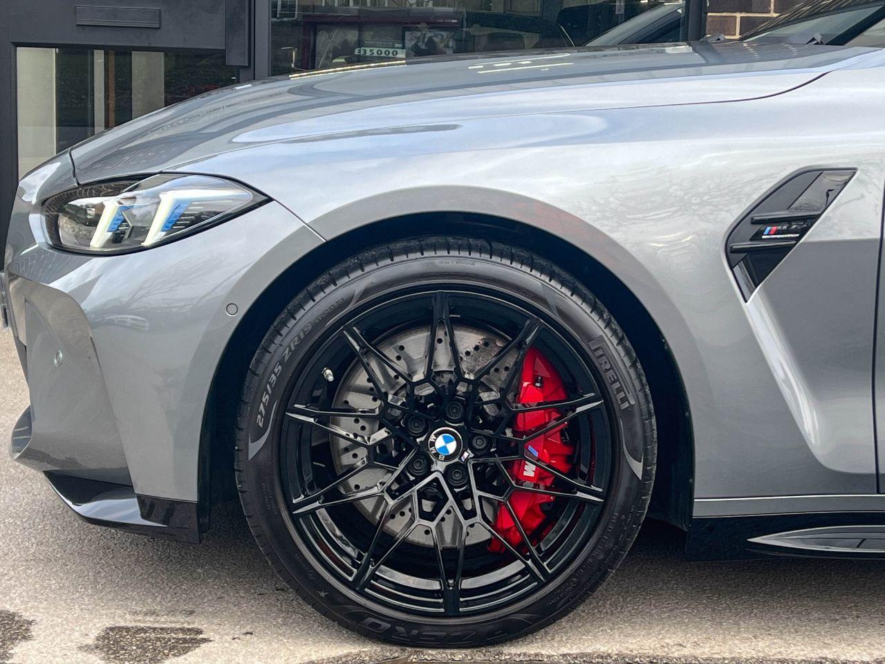 BMW M4 3.0 BiTurbo Competition xDrive LCI M Steptronic Auto 530ps Coupe Petrol Skyscraper Grey Metallic