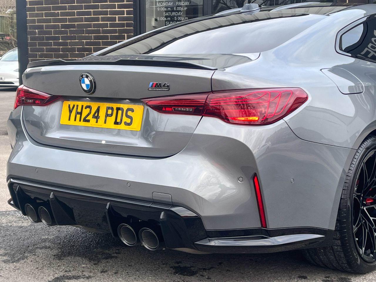BMW M4 3.0 BiTurbo Competition xDrive LCI M Steptronic Auto 530ps Coupe Petrol Skyscraper Grey Metallic