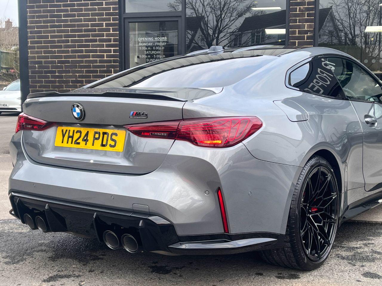 BMW M4 3.0 BiTurbo Competition xDrive LCI M Steptronic Auto 530ps Coupe Petrol Skyscraper Grey Metallic