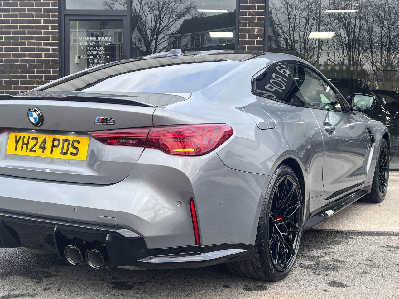BMW M4 3.0 BiTurbo Competition xDrive LCI M Steptronic Auto 530ps Coupe Petrol Skyscraper Grey Metallic