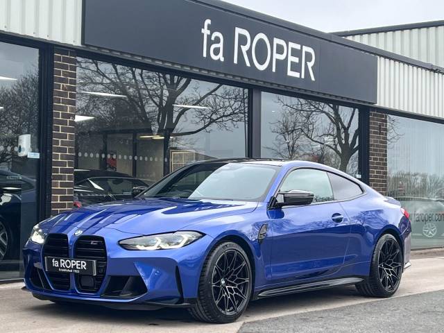 BMW M4 Coupe 3.0 BiTurbo Competition Auto 510ps Coupe Petrol Portimao Blue Metallic