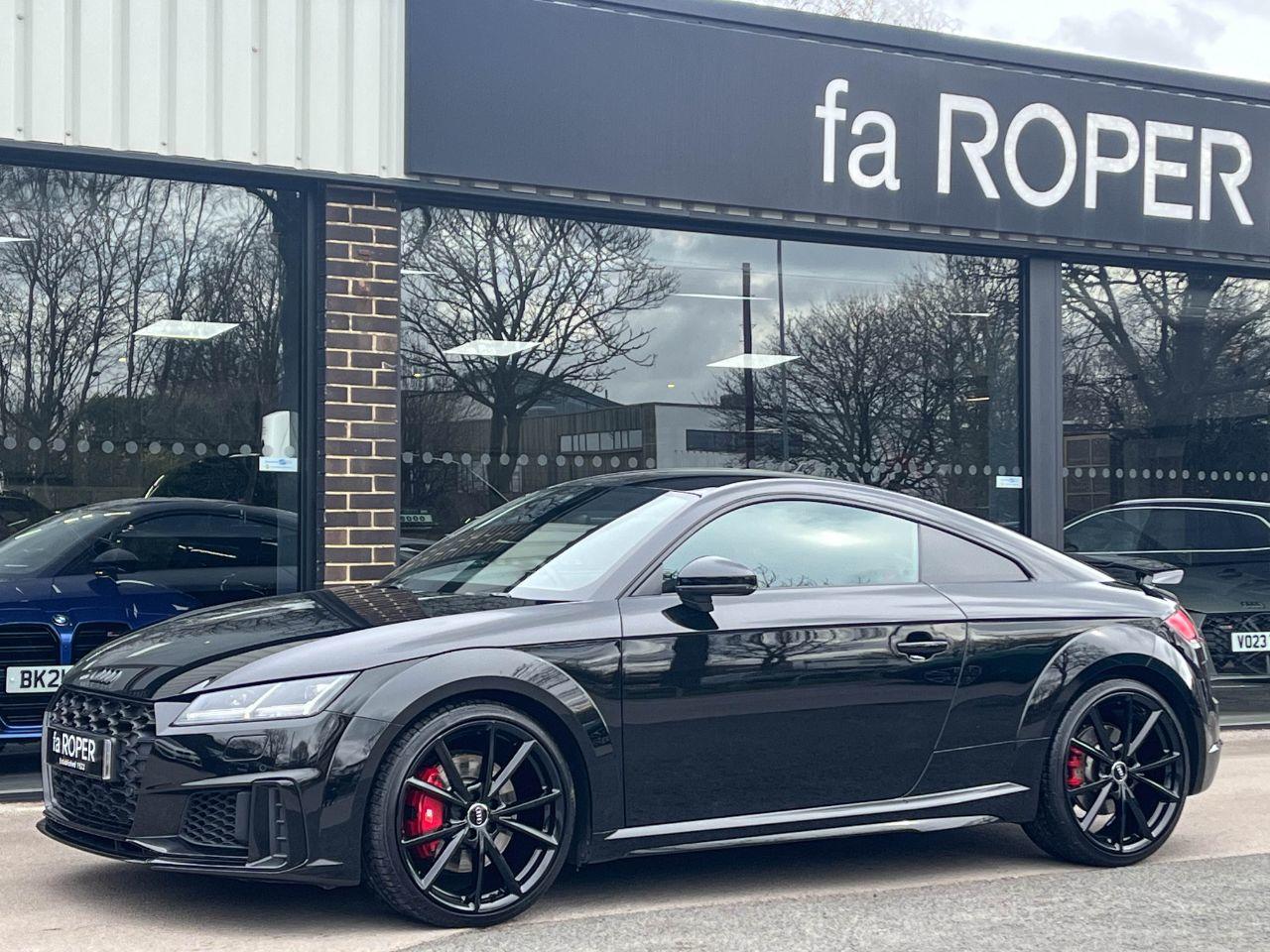 Audi TTS Coupe 2.0 TFSI 50 Black Edition quattro S tronic 320ps Coupe Petrol Mythos Black Metallic