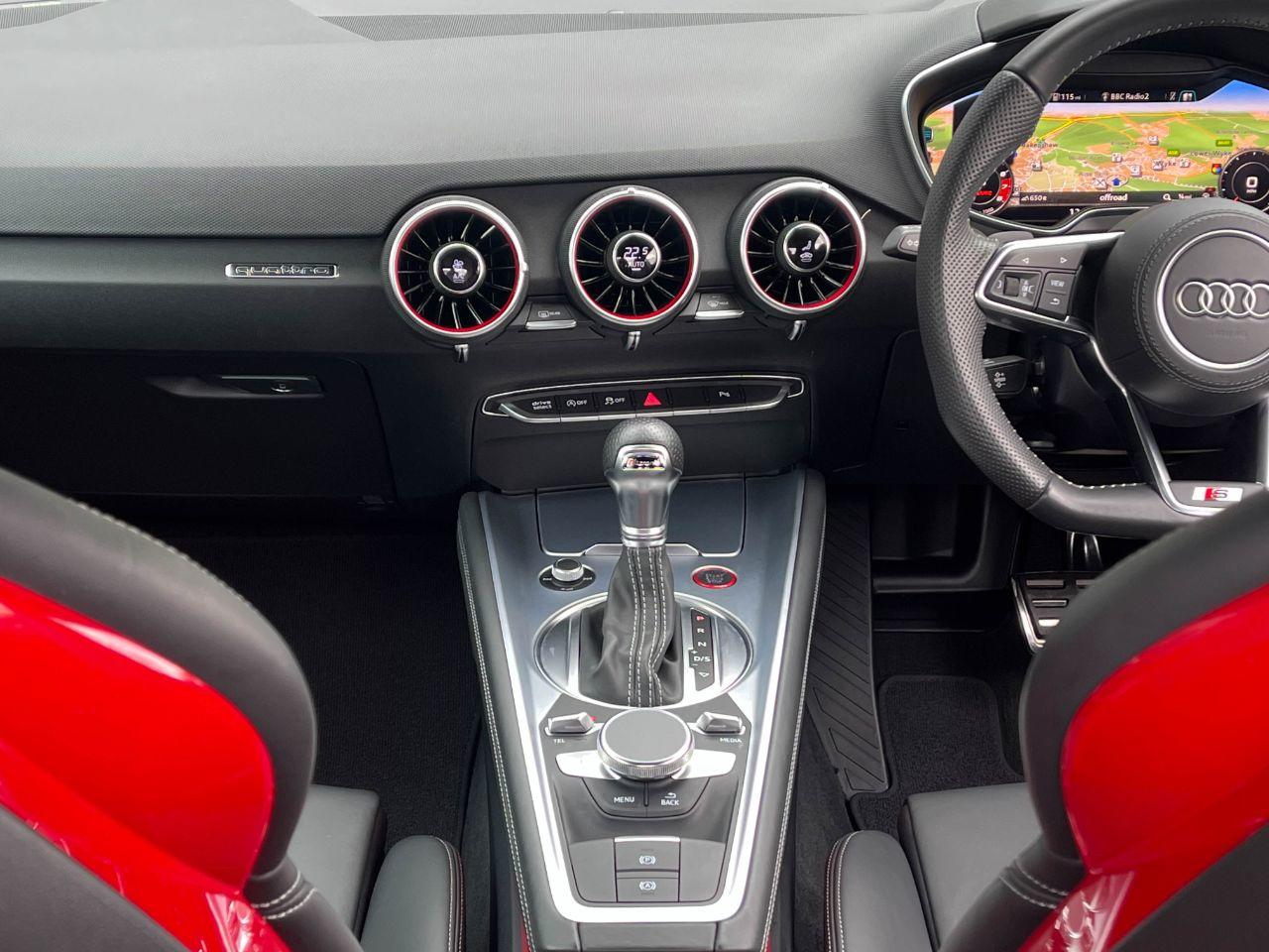 Audi TTS Coupe 2.0 TFSI 50 Black Edition quattro S tronic 320ps Coupe Petrol Mythos Black Metallic