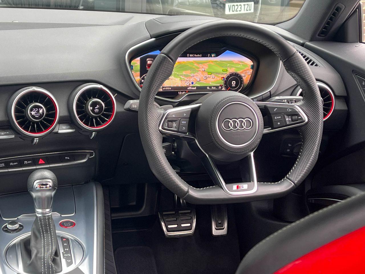 Audi TTS Coupe 2.0 TFSI 50 Black Edition quattro S tronic 320ps Coupe Petrol Mythos Black Metallic