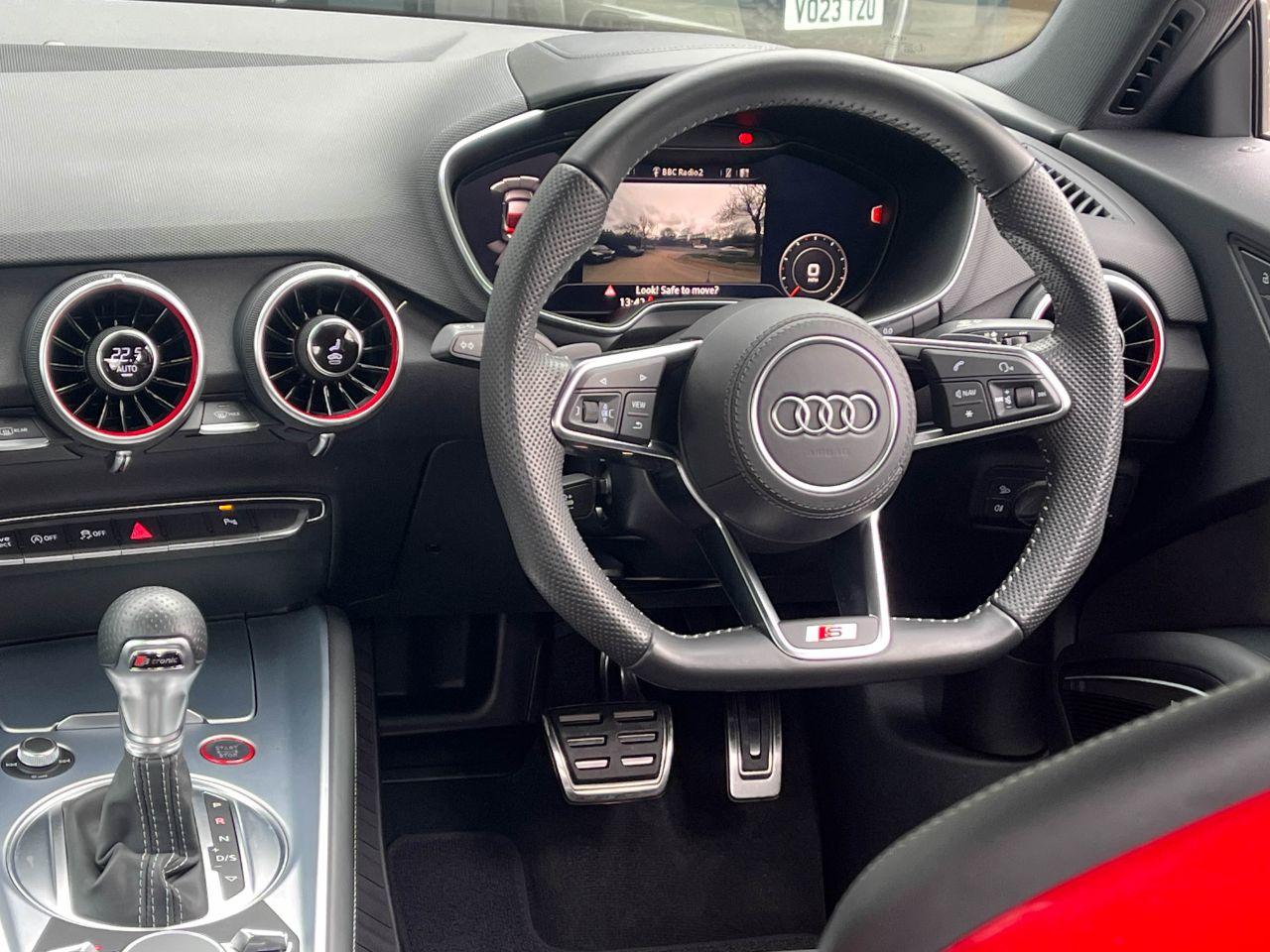 Audi TTS Coupe 2.0 TFSI 50 Black Edition quattro S tronic 320ps Coupe Petrol Mythos Black Metallic