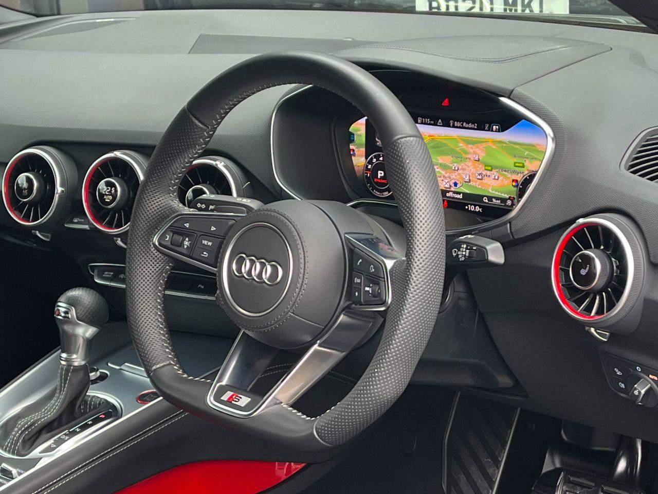 Audi TTS Coupe 2.0 TFSI 50 Black Edition quattro S tronic 320ps Coupe Petrol Mythos Black Metallic