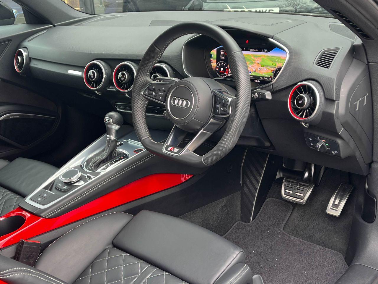 Audi TTS Coupe 2.0 TFSI 50 Black Edition quattro S tronic 320ps Coupe Petrol Mythos Black Metallic