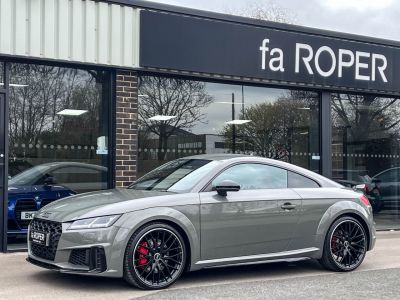 Audi TTS Coupe 2.0 TFSI 50 Black Edition quattro S tronic 320ps Coupe Petrol Chronos Grey Metallic