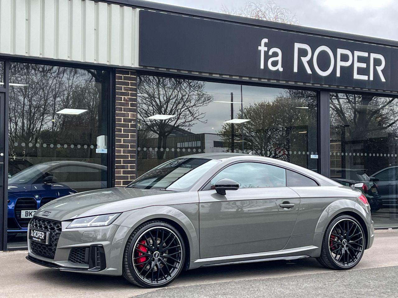 Audi TTS Coupe 2.0 TFSI 50 Black Edition quattro S tronic 320ps Coupe Petrol Chronos Grey Metallic