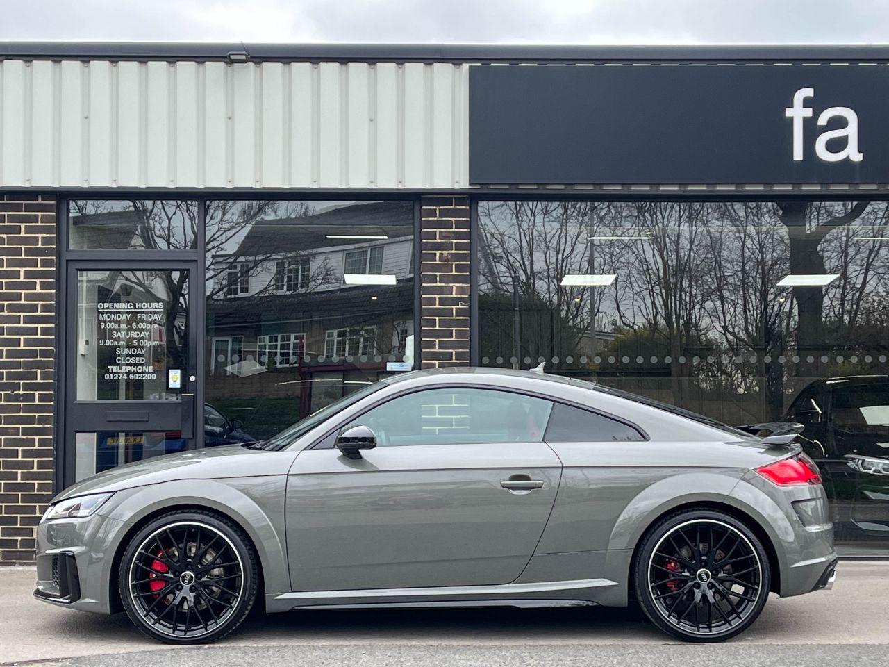 Audi TTS Coupe 2.0 TFSI 50 Black Edition quattro S tronic 320ps Coupe Petrol Chronos Grey Metallic