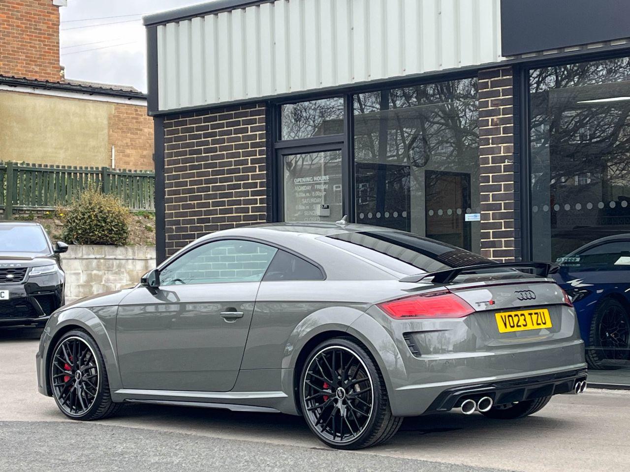Audi TTS Coupe 2.0 TFSI 50 Black Edition quattro S tronic 320ps Coupe Petrol Chronos Grey Metallic