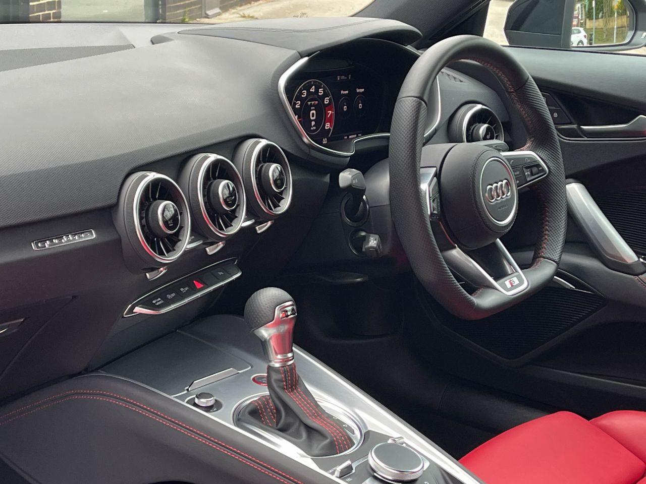 Audi TTS Coupe 2.0 TFSI 50 Black Edition quattro S tronic 320ps Coupe Petrol Chronos Grey Metallic