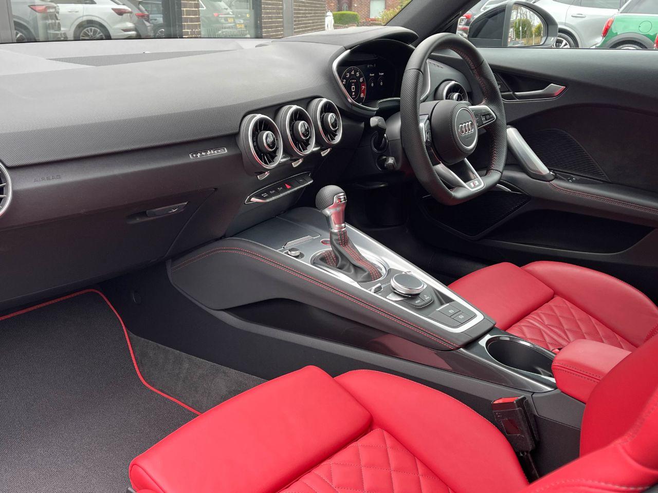 Audi TTS Coupe 2.0 TFSI 50 Black Edition quattro S tronic 320ps Coupe Petrol Chronos Grey Metallic