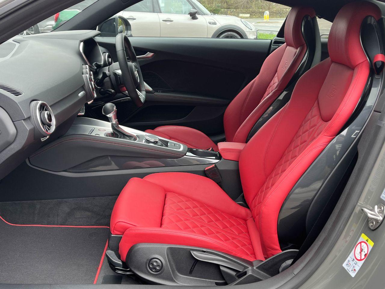 Audi TTS Coupe 2.0 TFSI 50 Black Edition quattro S tronic 320ps Coupe Petrol Chronos Grey Metallic