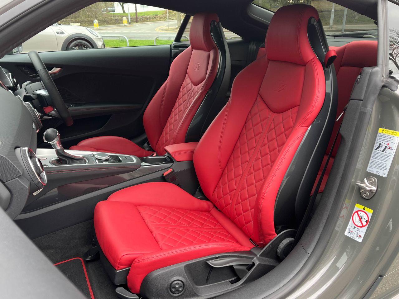 Audi TTS Coupe 2.0 TFSI 50 Black Edition quattro S tronic 320ps Coupe Petrol Chronos Grey Metallic