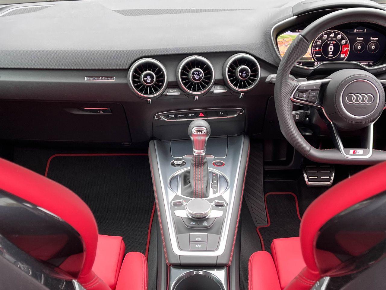 Audi TTS Coupe 2.0 TFSI 50 Black Edition quattro S tronic 320ps Coupe Petrol Chronos Grey Metallic