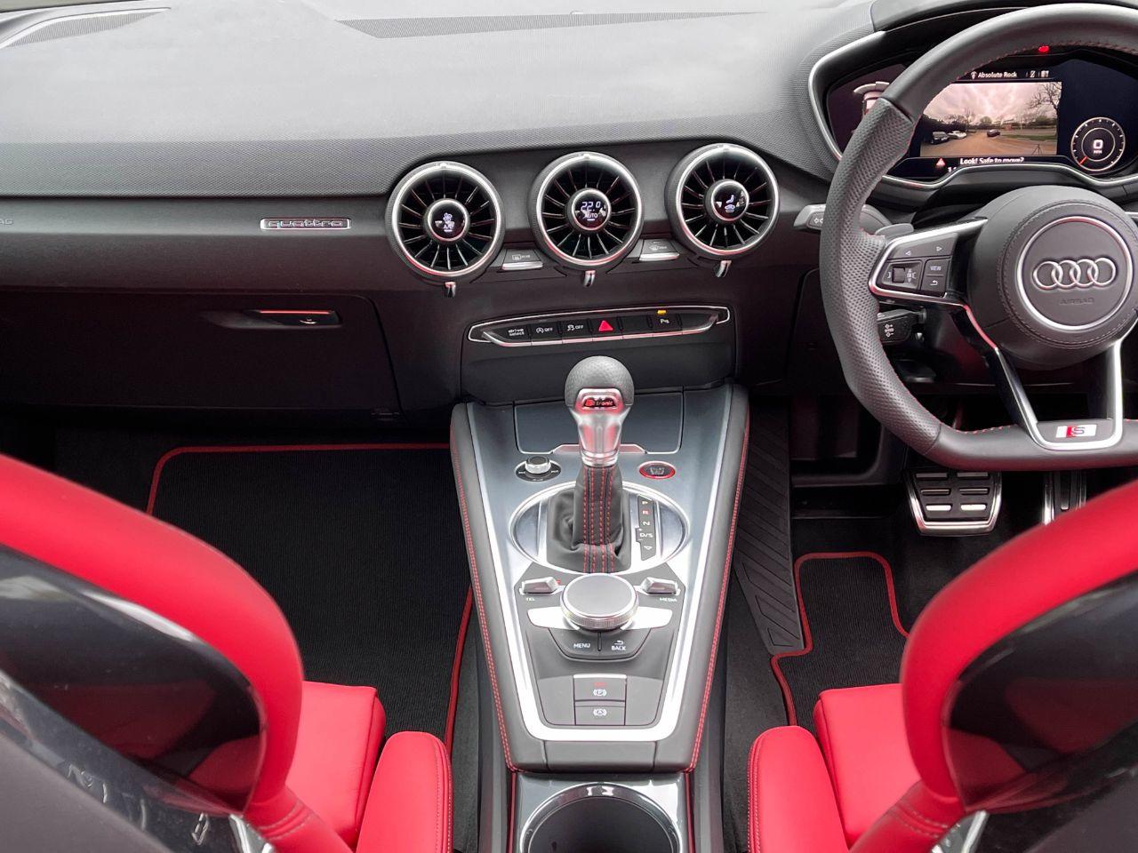 Audi TTS Coupe 2.0 TFSI 50 Black Edition quattro S tronic 320ps Coupe Petrol Chronos Grey Metallic
