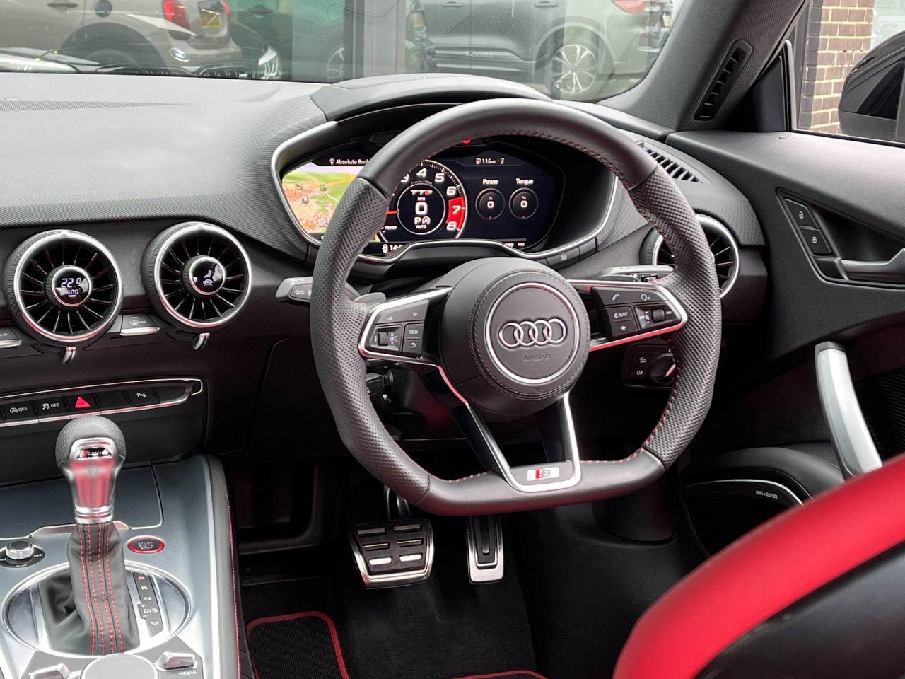 Audi TTS Coupe 2.0 TFSI 50 Black Edition quattro S tronic 320ps Coupe Petrol Chronos Grey Metallic