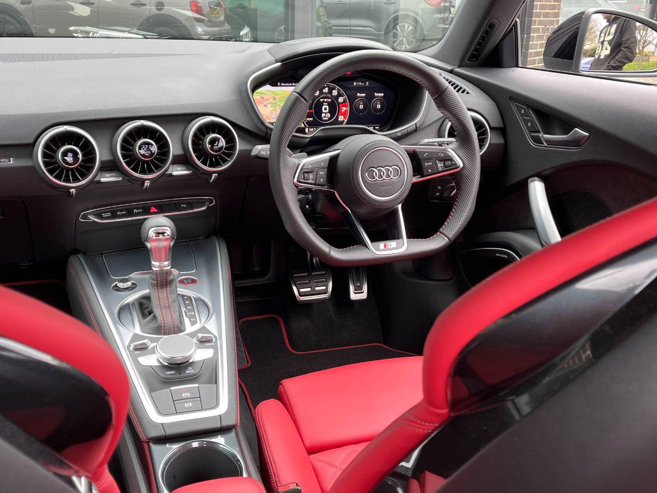 Audi TTS Coupe 2.0 TFSI 50 Black Edition quattro S tronic 320ps Coupe Petrol Chronos Grey Metallic