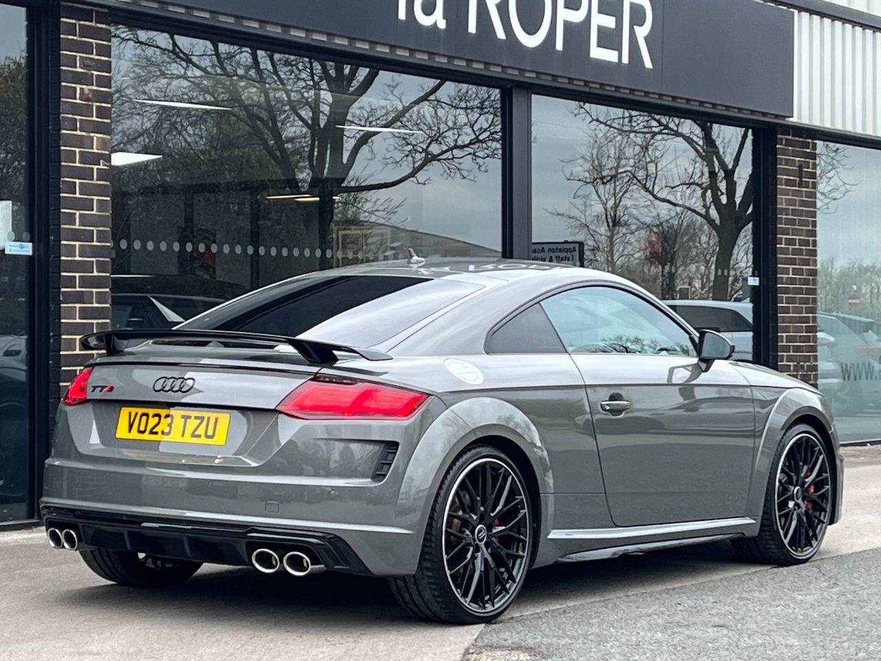 Audi TTS Coupe 2.0 TFSI 50 Black Edition quattro S tronic 320ps Coupe Petrol Chronos Grey Metallic
