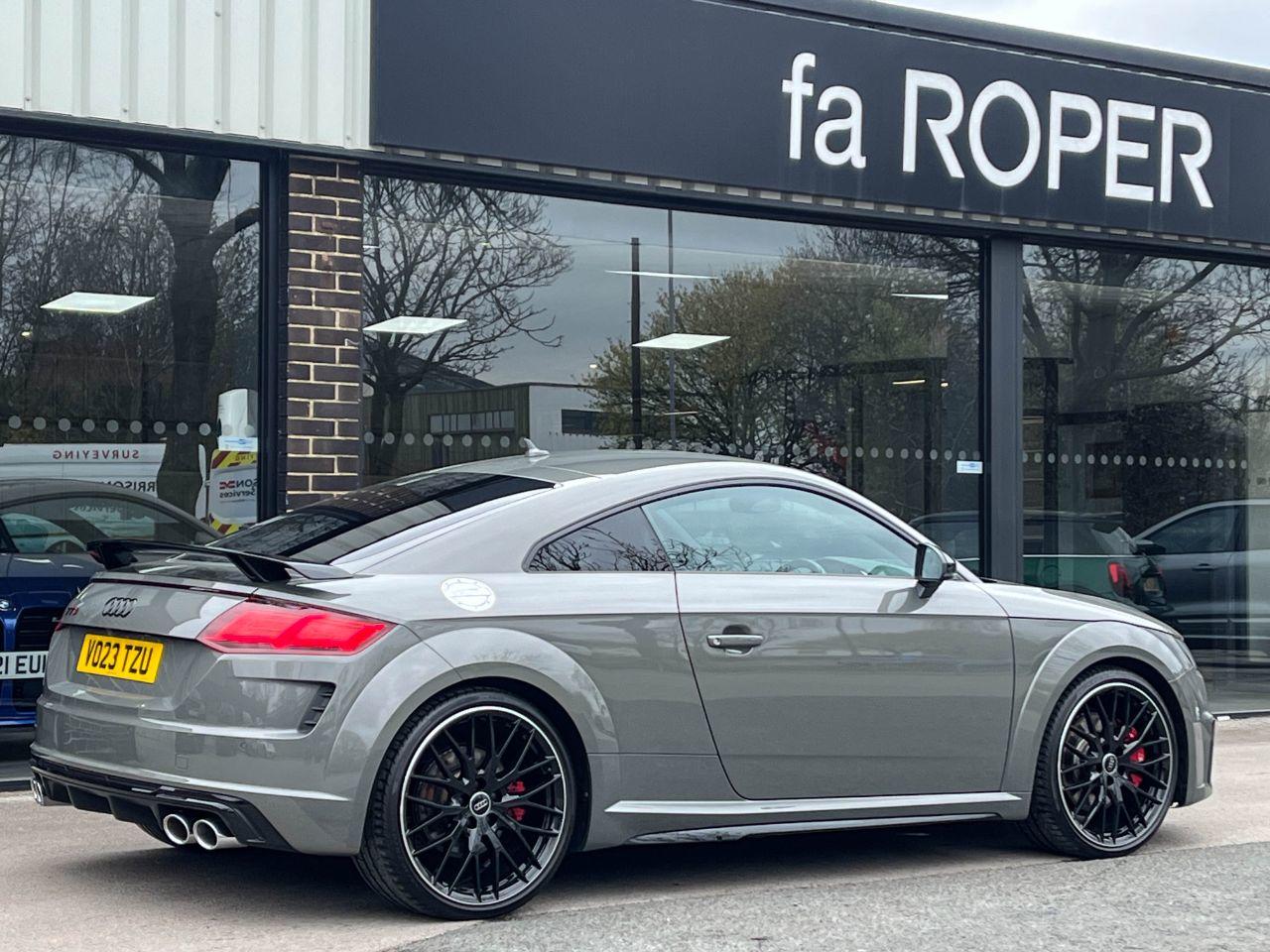 Audi TTS Coupe 2.0 TFSI 50 Black Edition quattro S tronic 320ps Coupe Petrol Chronos Grey Metallic