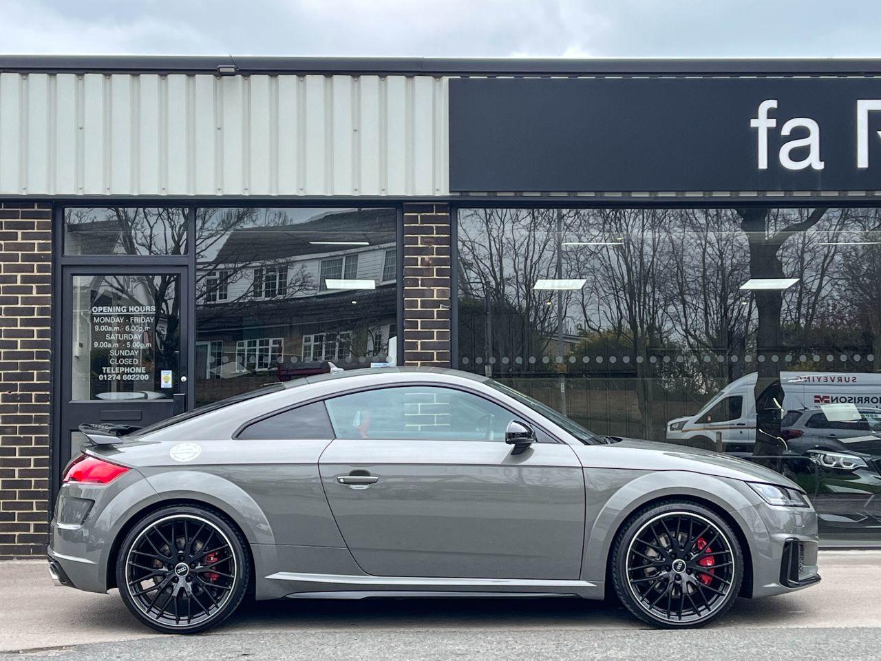 Audi TTS Coupe 2.0 TFSI 50 Black Edition quattro S tronic 320ps Coupe Petrol Chronos Grey Metallic