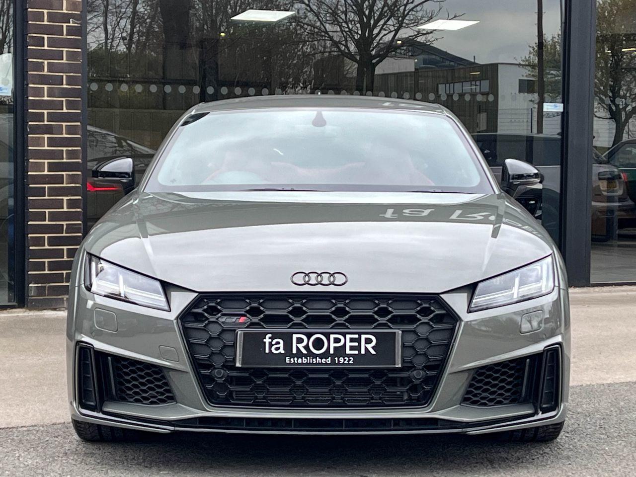 Audi TTS Coupe 2.0 TFSI 50 Black Edition quattro S tronic 320ps Coupe Petrol Chronos Grey Metallic