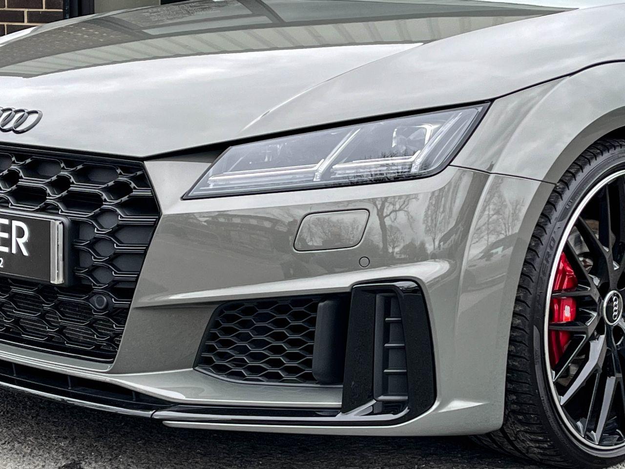 Audi TTS Coupe 2.0 TFSI 50 Black Edition quattro S tronic 320ps Coupe Petrol Chronos Grey Metallic