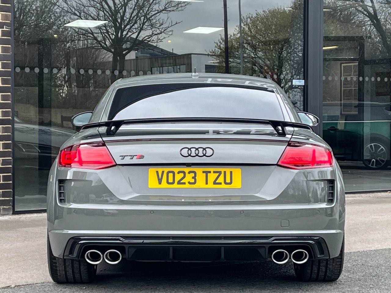 Audi TTS Coupe 2.0 TFSI 50 Black Edition quattro S tronic 320ps Coupe Petrol Chronos Grey Metallic