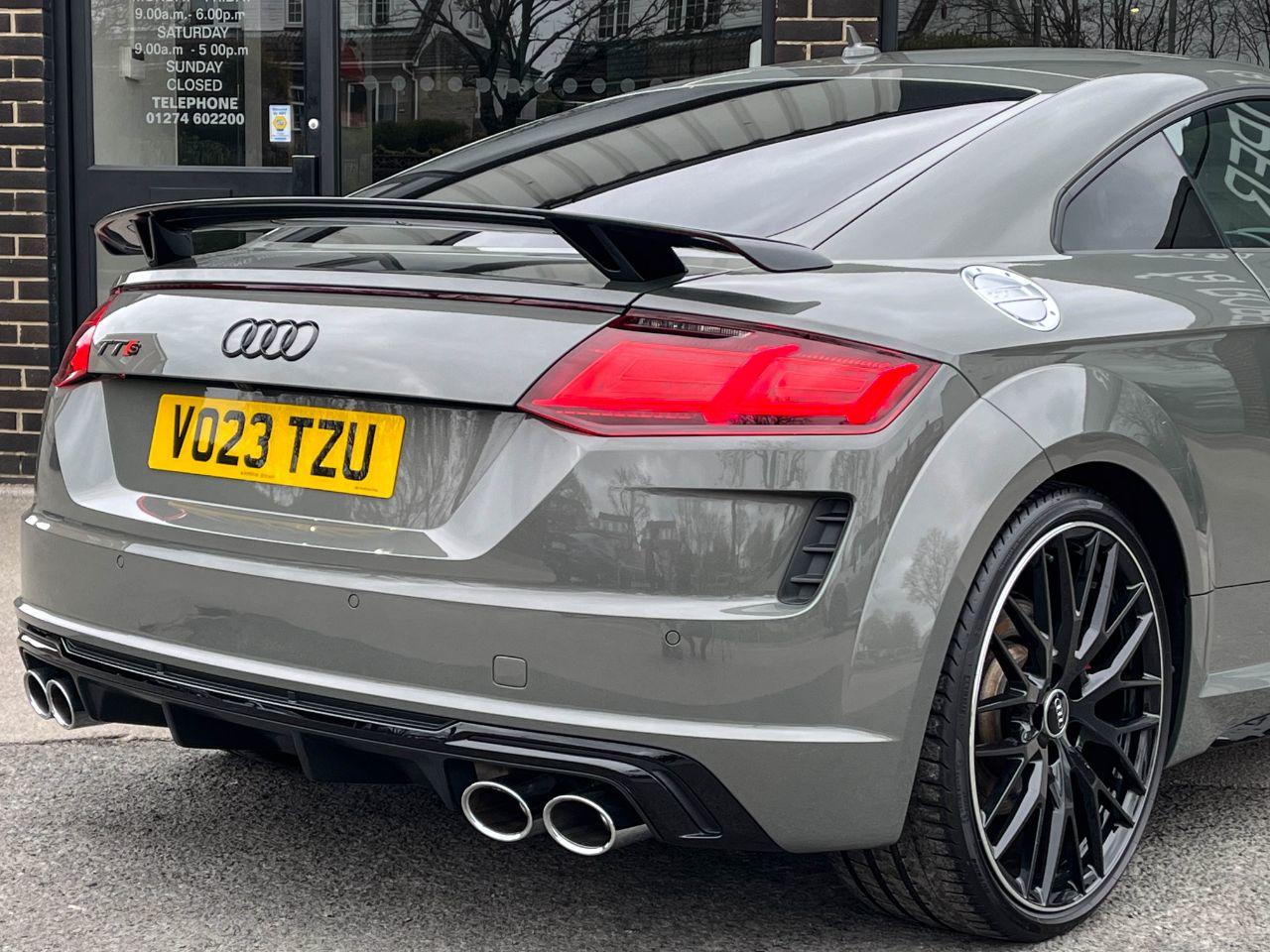 Audi TTS Coupe 2.0 TFSI 50 Black Edition quattro S tronic 320ps Coupe Petrol Chronos Grey Metallic