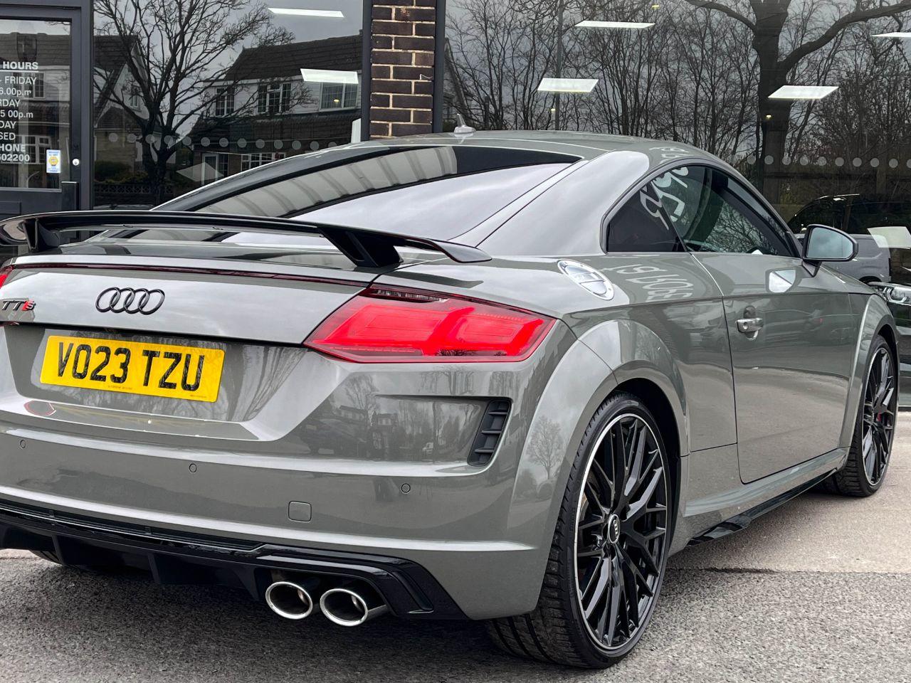 Audi TTS Coupe 2.0 TFSI 50 Black Edition quattro S tronic 320ps Coupe Petrol Chronos Grey Metallic